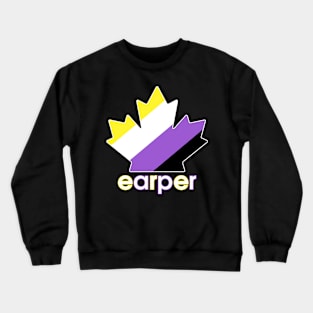 Non-Binary Earper Pride Maple Leaf - Wynonna Earp Crewneck Sweatshirt